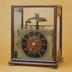 Single-foliot carriage clock