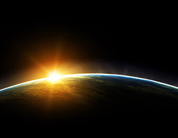 太陽と地球
